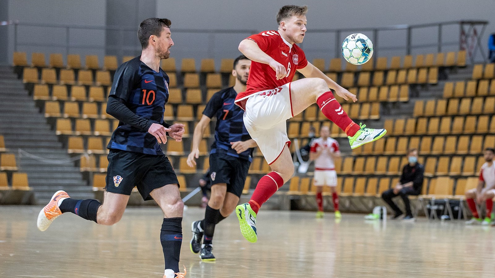 Futsal-landsholdet spiller to EM-kval-kampe i Ukraine