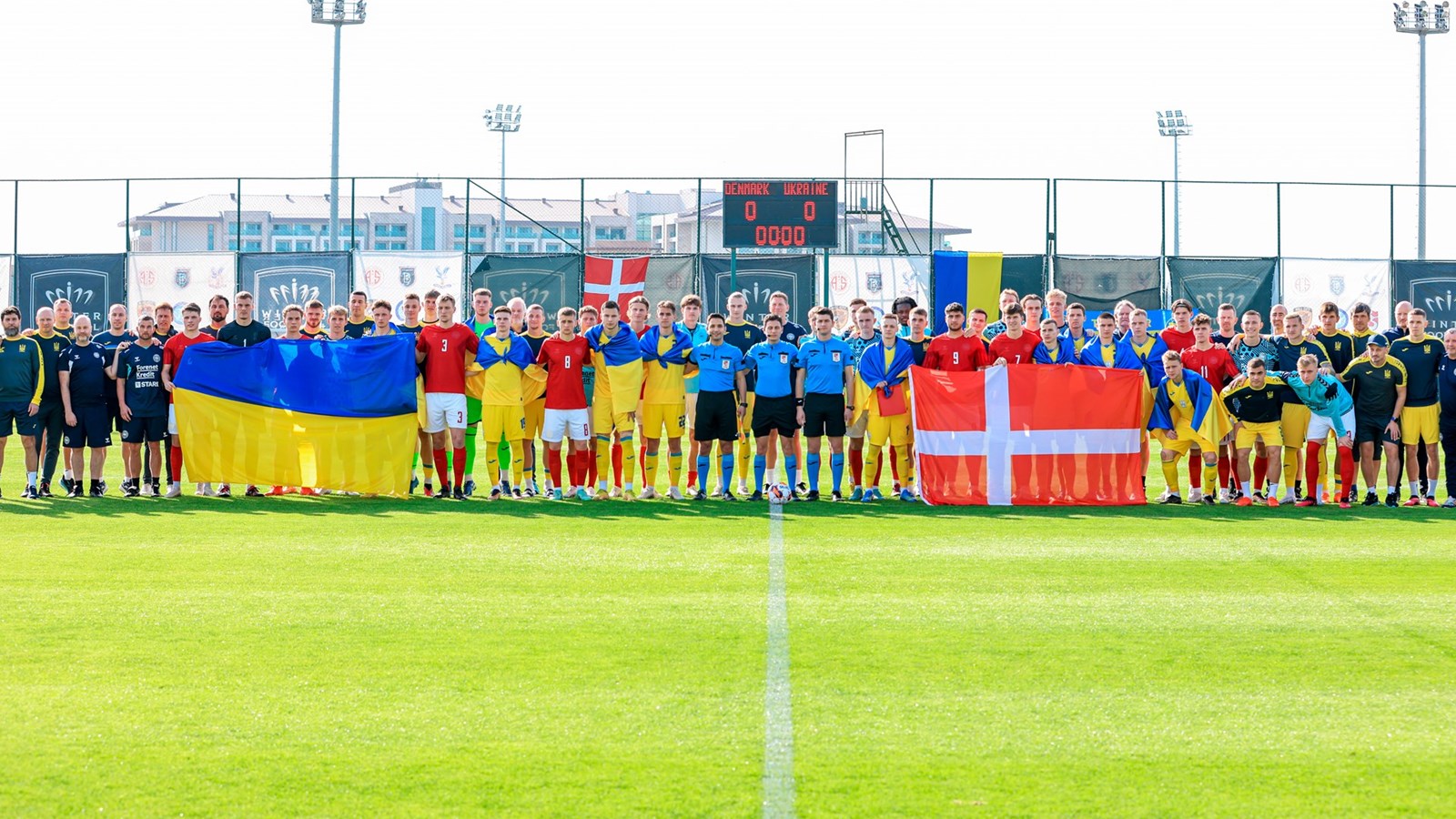 Danmark taber til Ukraines EM-hold i slutminutterne