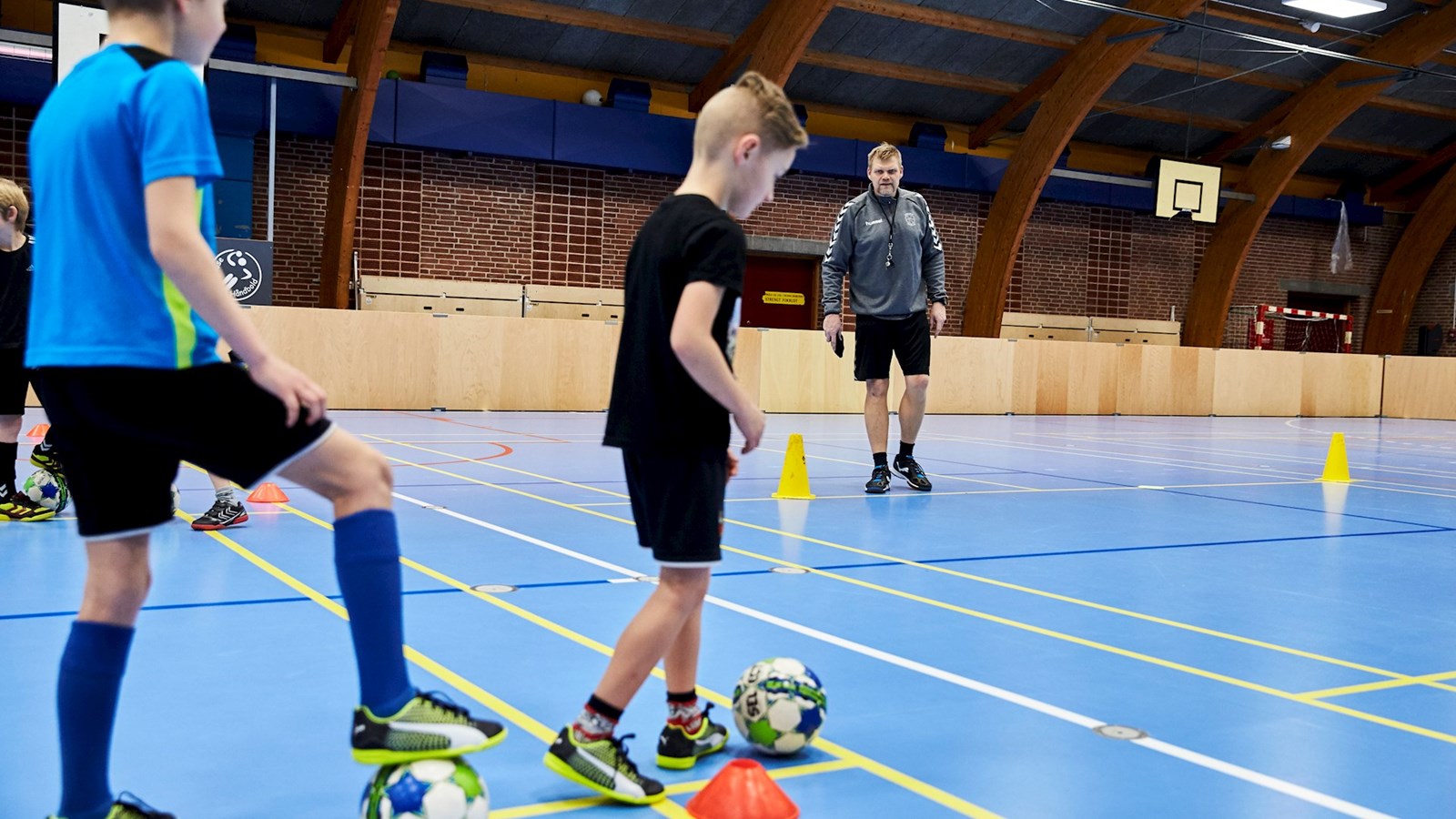 HOLDNING: Licensklubberne er fundamentalt vigtige for udvikling af børnefodbolden i Danmark