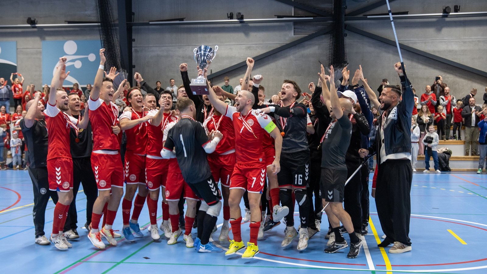 Futsallandsholdet skriver historie og vinder Nordic Baltic Cup