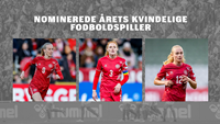 Her er de nominerede til Årets Kvindelige Fodboldspiller