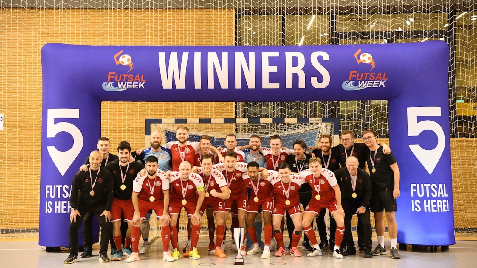 Futsallandsholdet vinder guld igen